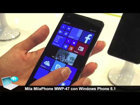 Miia Phone MWP-47 con Windows Phone 8 1