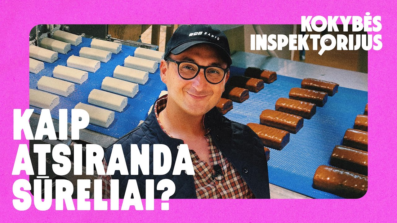 Kokybės inspektORIJUS. 1 laida. Kaip atsiranda varškės sūreliai
