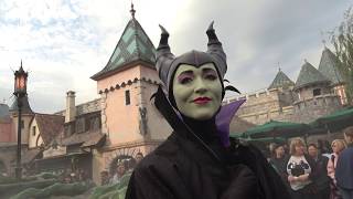 Disneyland Paris Halloween 2019 meet and greet compilation
