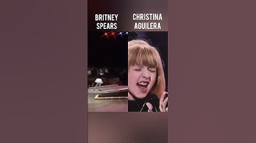 Thumbnail of Britney Spears vs Christina Aguilera #britneyspears #christinaaguilera #music #song #live #shorts