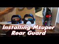Installation of the Gotway Msuper Rear 3D Printed Guard