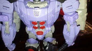 Renderform Galvatron head + shapeways adapter