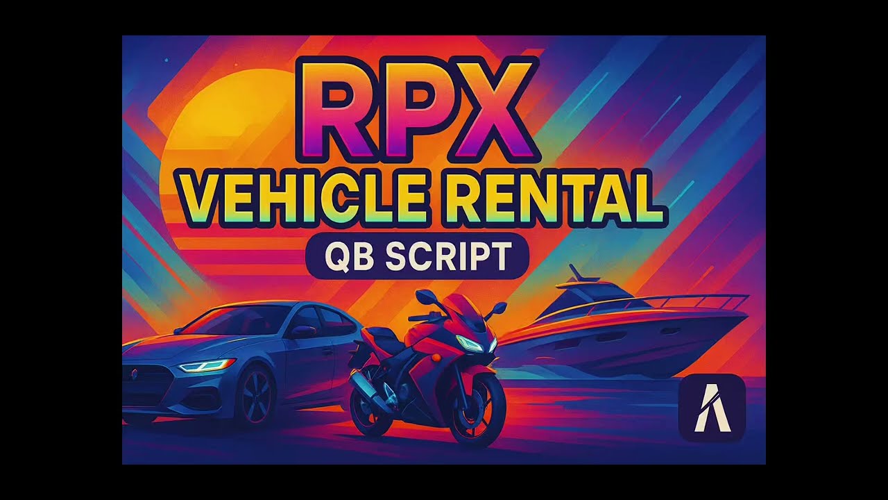 FiveM Vehicle Rental Script (QB) - YouTube