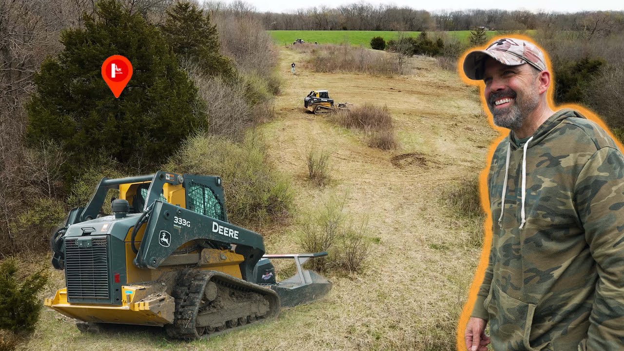 Clearing Food Plots And Laying Out Hunting Strategy On Our Iowa Farms (Phase 2)