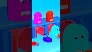 Tiny Cube Monsters #3DAnimation​ #Blender​ #Animation​ #CGI​ #MotionDesign​ #3DArt​ #Render​ #Cute