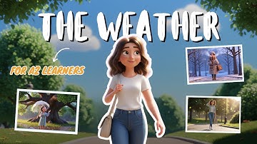 [A2] Talking About the Weather | English Listening & Speaking Practice