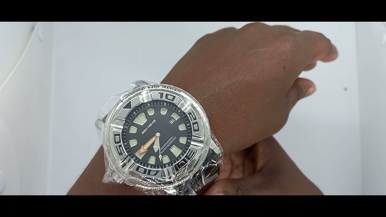 Ben Nevis Men's Leather Watch