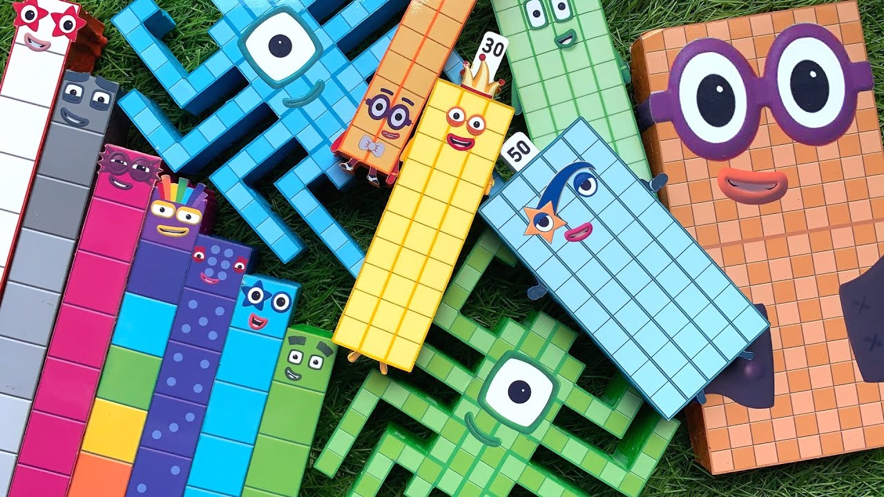 Number Blocks 589 Looking for Numberblocks NEW 589 Puzzle Tetris Space ASMR ...