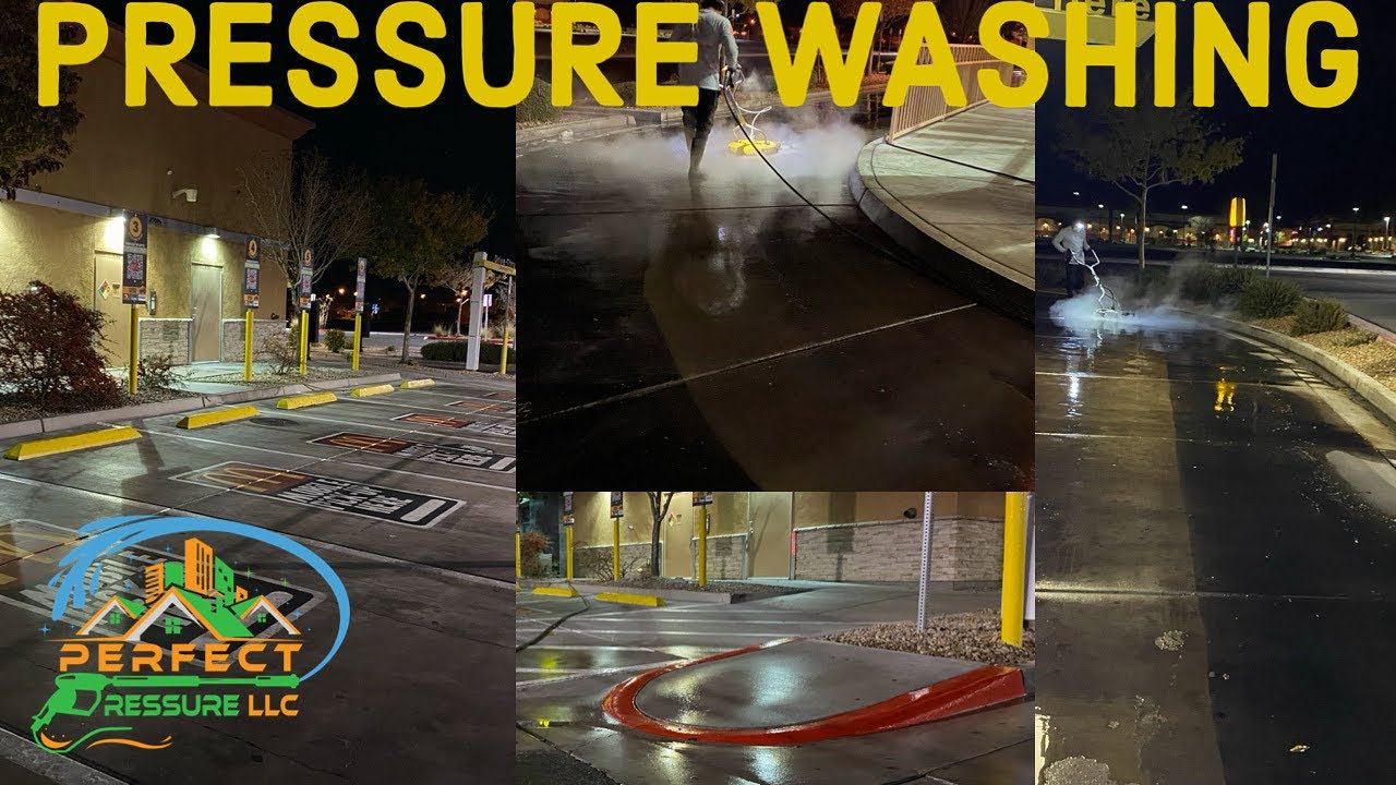Pressure Washing 💦 Mc Donald’s 🍔🍟 and Terribles Gas Station ⛽️ Las