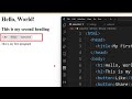 What is HTML | Learn HTML | Video for Beginner