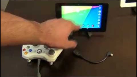 Smartphone Playing Games On Android With An Xbox 360 Controller 2014