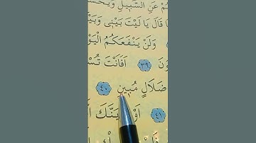 سورة الزخرف الأية 39 إلى 44 بصوت سعد الغامدي