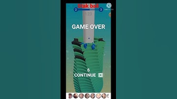 stack ball 3D - gameplay video. level 1,2 complete. #shorts