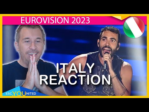 ITALY: Marco Mengoni - Due Vite - REACTION (Eurovision 2023)