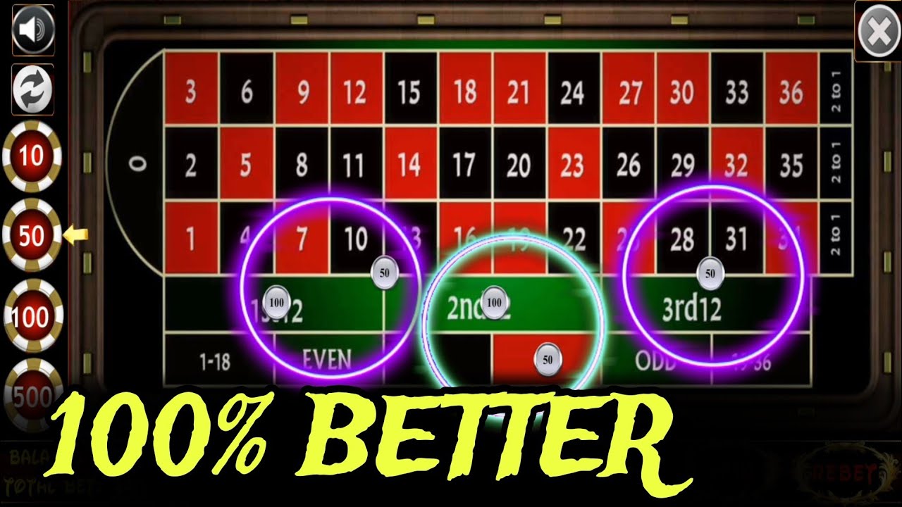 💥 Roulette Dozens Red & Line Successful Strategy YouTube
