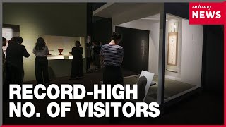 Visitor figures soar at National Museum of Korea amid Korean wave boom