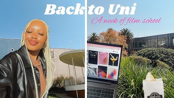 UNI DIARIES: a week of film school + working out again + chit chat / Wits University