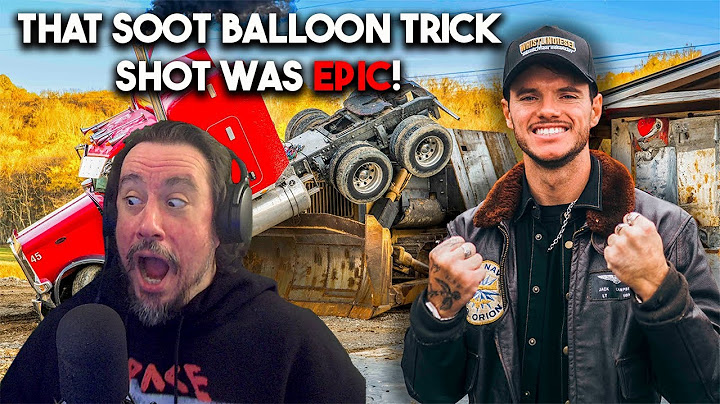 Vet Reacts! *That Soot Balloon Trick Shot Was EPIC!* Buying A Peterbilt Semi and Destroying it EP1
