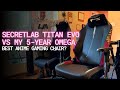Secretlab TITAN Evo Demon Slayer Chair – Unboxing, Review &amp; Omega Comparison + Recliner Add-On!
