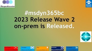 Business Central 2023 Release Wave 2 on-prem is Now Generally Available!