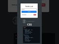 To-Do List html,CSS,JS#coding #bca #webdesign #important #bcastudies #htmlcss #html #css #shorts