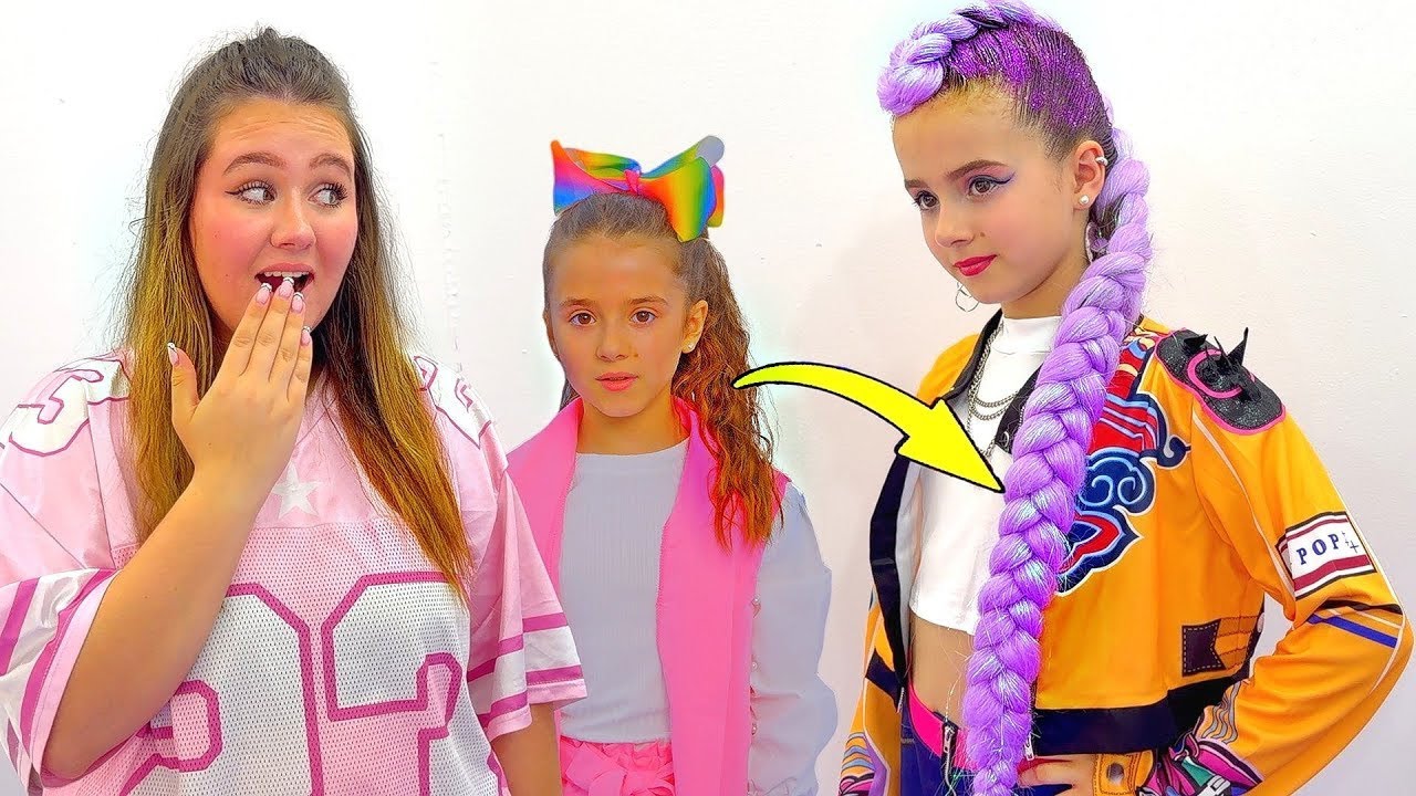 Ruby and Bonnie Transform Bonnie into Rumi | KPop Demon Hunters Makeover