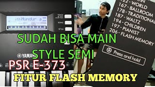 Review keyboard Yamaha Psr E-373 terbaru 2020 | Bisa main style semi dengan fitur flash memory screenshot 3