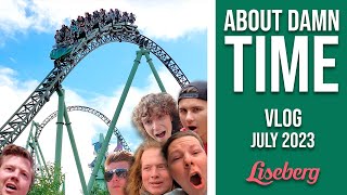 I FINALLY Went Here + Backstage Tour | Liseberg Vlog with The Bois & Americans | Scandi-Trip Day 1
