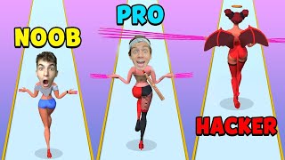 NOOB VS PRO VS HACKER (Nail Woman)