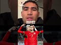 أشرف حكيمي ي هنئ المنتخب المغربي للشبان بعد التتويج التاريخي بكأس العالم