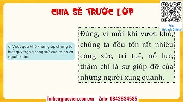 Giáo án PowerPoint Bài 3: Em nhận biết khó khăn (Tiết 2) | GA điện tử | Đạo đức 5 Cánh diều