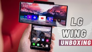 LG Wing unboxing and first impressions