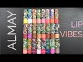 Almay LIP VIBES: LIP SWATCHES & Review