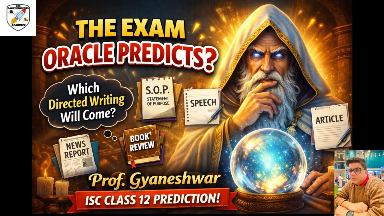 ISC Class 12 Directed Writing Prediction 2026 | Reveals What Will Come – SOP, Report or Speech?