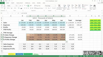 microsoft excel tutorial | Using fill color and patterns for cell backgrounds