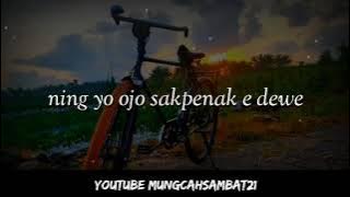 Story Wa Aku paham lek aku wong kere,aku yowes elek jek dielek-elek pisan😭