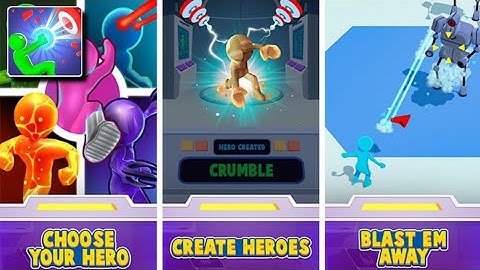 Heroes inc. All Levels New Heroes - Gameplay for Android, ISO