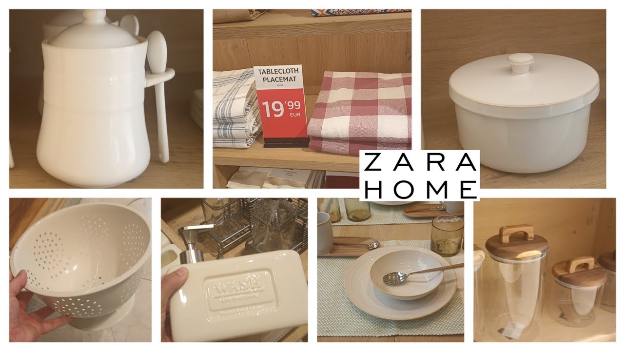 Zara Home Cuisine : nouvelle collection d'ustensiles et