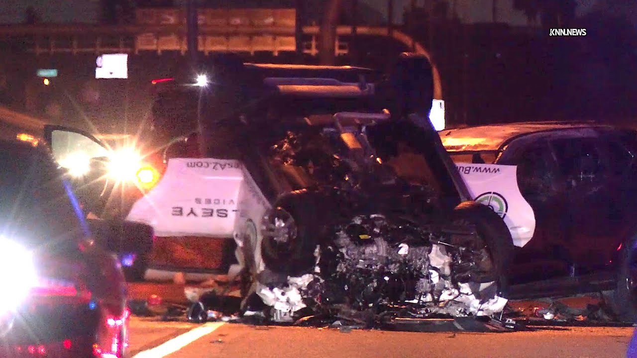 Fiery Head-On Crash in Mesa Leaves 2 Critically Injured - YouTube