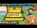 I MADE THE BIGGEST MINECRAFT CHEST EVER - MINECRAFT SURVIVAL GAMEPLAY IN HINDI #37