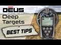 XP DEUS deepest mode settings | How to locate big deep targets