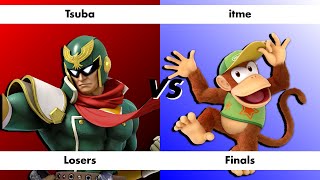 Smash @ Respawn #196 Losers Finals - Tsuba (Captain Falcon) vs. itme (Diddy Kong)