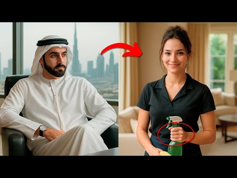 طلب شاب مليونير من عاملة التنظيف أن تتظاهر بأنها زوجته في عشاء ما فعلته كان لا يصدق
