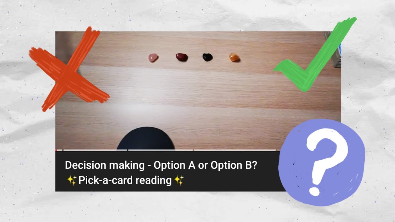 Decision making - Option A or Option B? ✨Pick-a-card reading✨