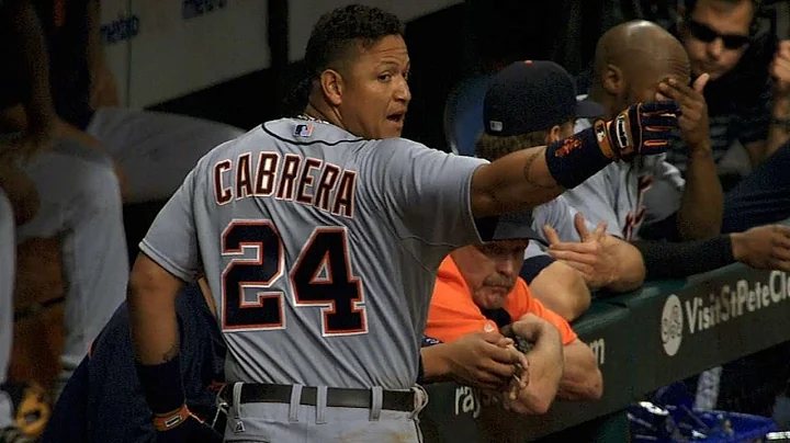 Miggy doesn't appreciate Rodney's brushback pitch