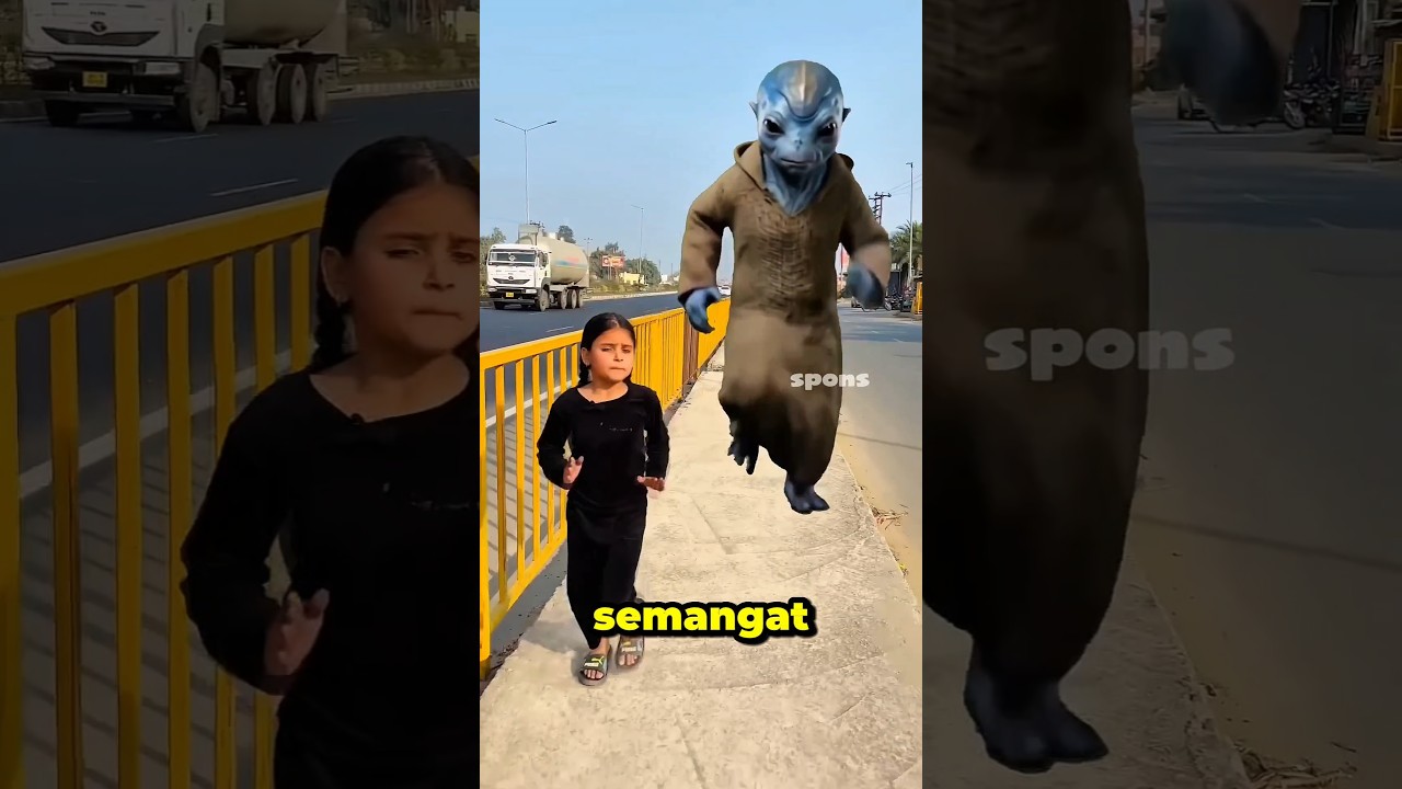 awas ada alien #viral