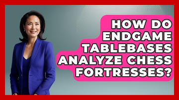 How Do Endgame Tablebases Analyze Chess Fortresses? - The Chess Codex