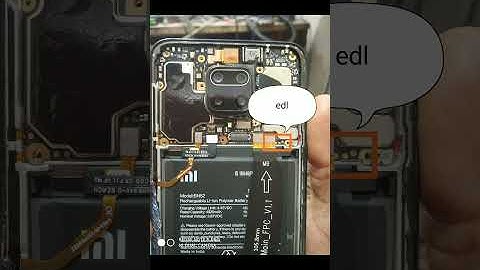 How to edl mode Redmi Mi note9pro edl mode point