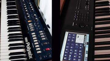 Korg Polysix vs Korg Kronos comparison