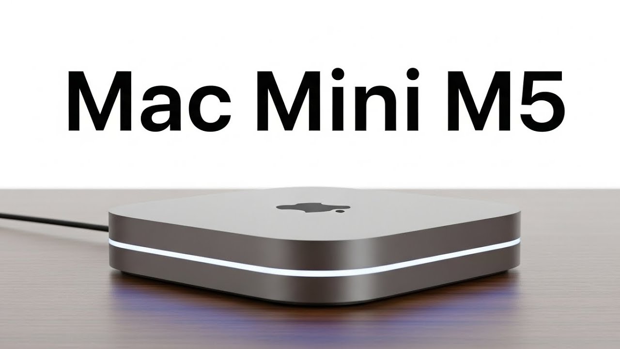 NEW M5 Mac Mini: Smallest Desktop Ever? Everything We Know? - YouTube